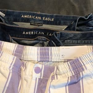 3 pairs American eagle shorts